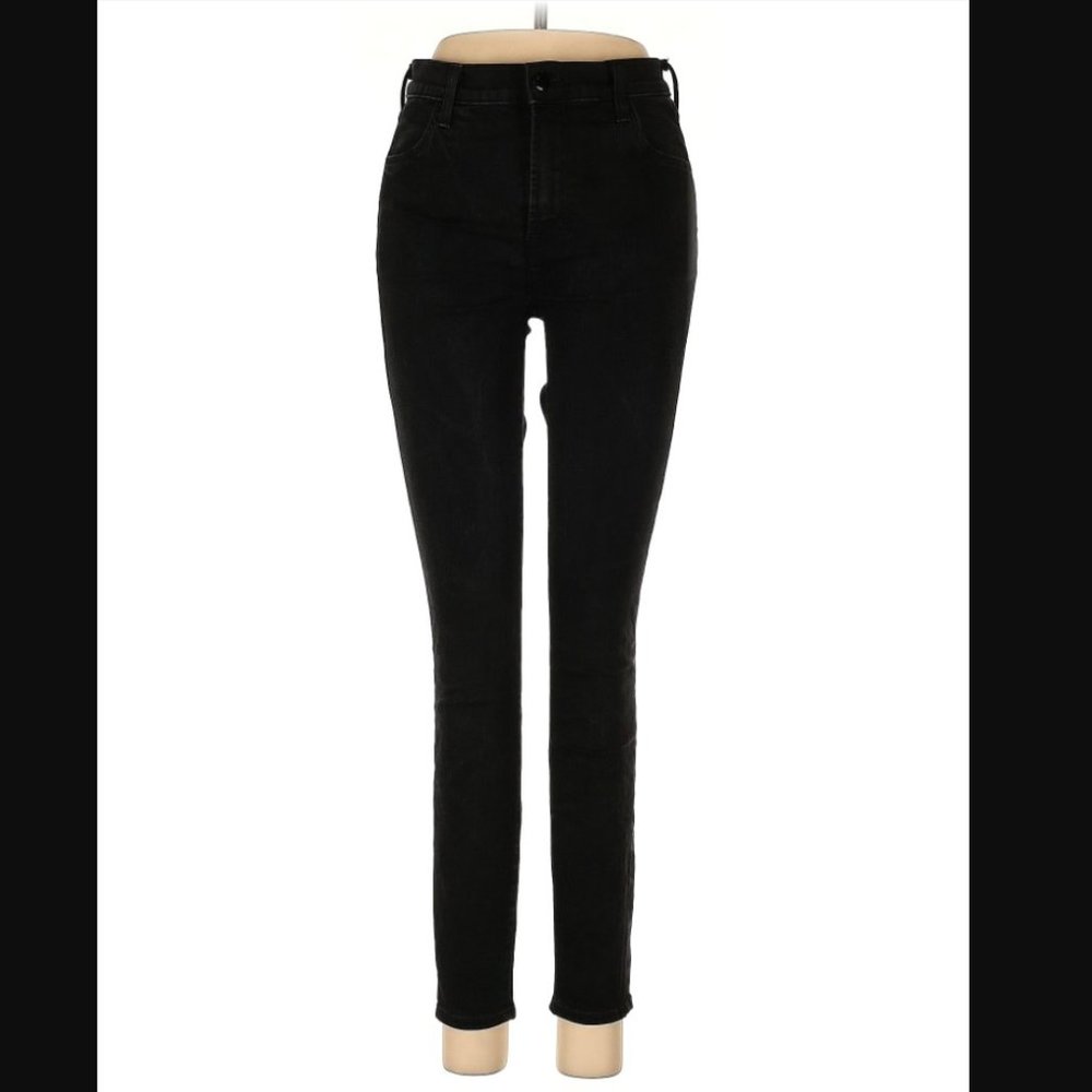 J Brand High Rise Black Skinny Jeans
